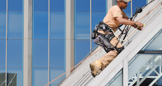 photo of building across from our office